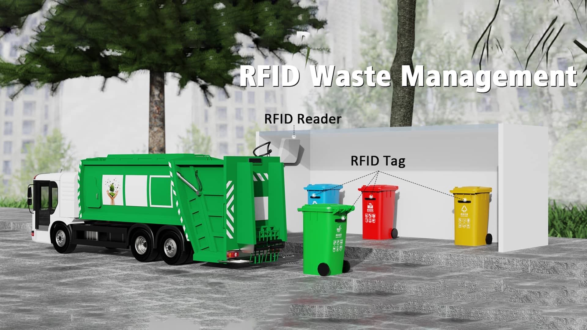 Poubelles intelligentes : comment la technologie RFID révolutionne la collecte de données sur les déchets !