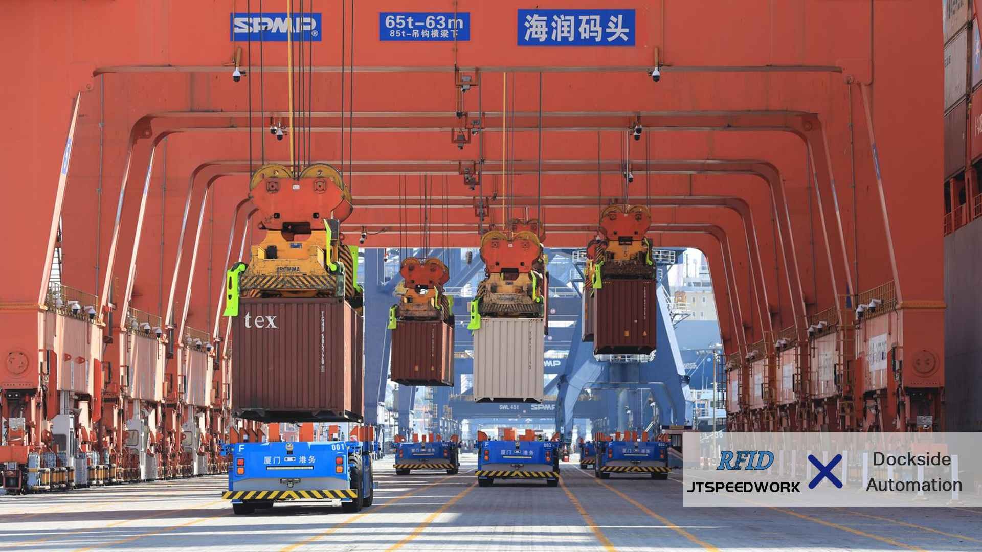 Voies d'accès à l'efficacité : la transformation des terminaux à conteneurs grâce à la RFID