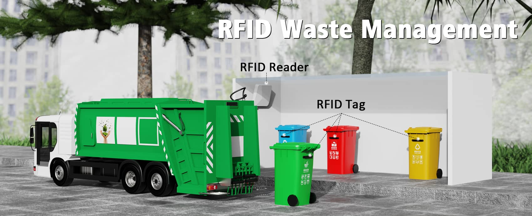 Révolutionner la gestion des déchets : comment la technologie RFID améliore le tri et le recyclage intelligents