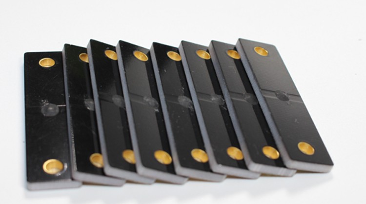 Circuit imprimé RFID sur étiquette métallique 53*13