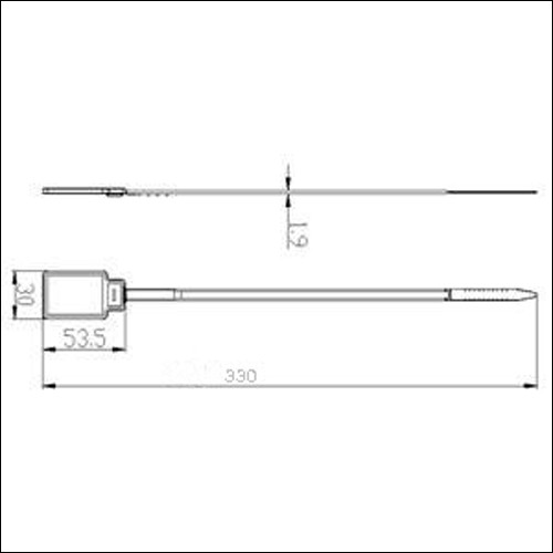 Étiquette 6C pour câble traçable RFID