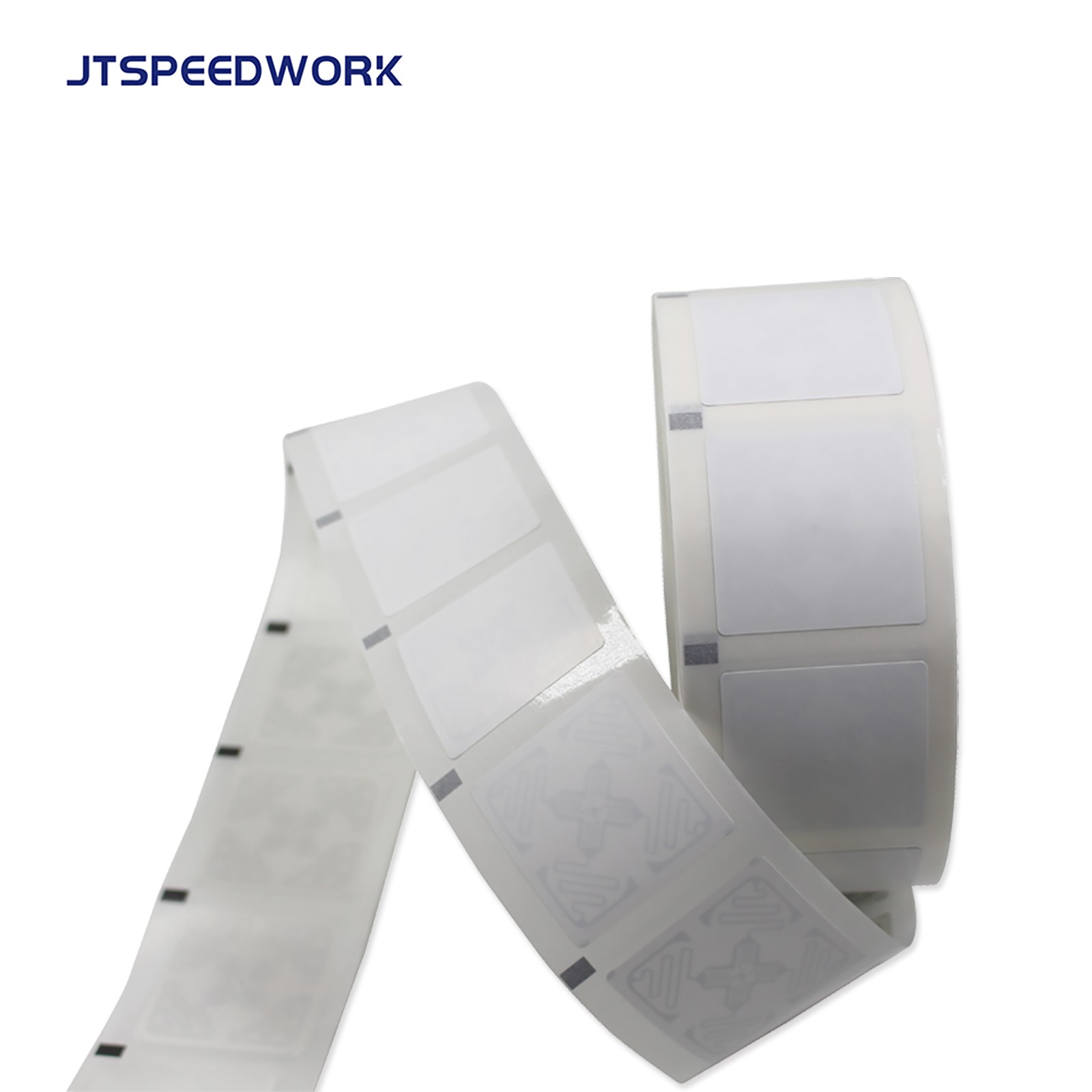JT-IH47 50*50mm UHF RFID 860-960MHz UCODE 9 étiquette autocollante