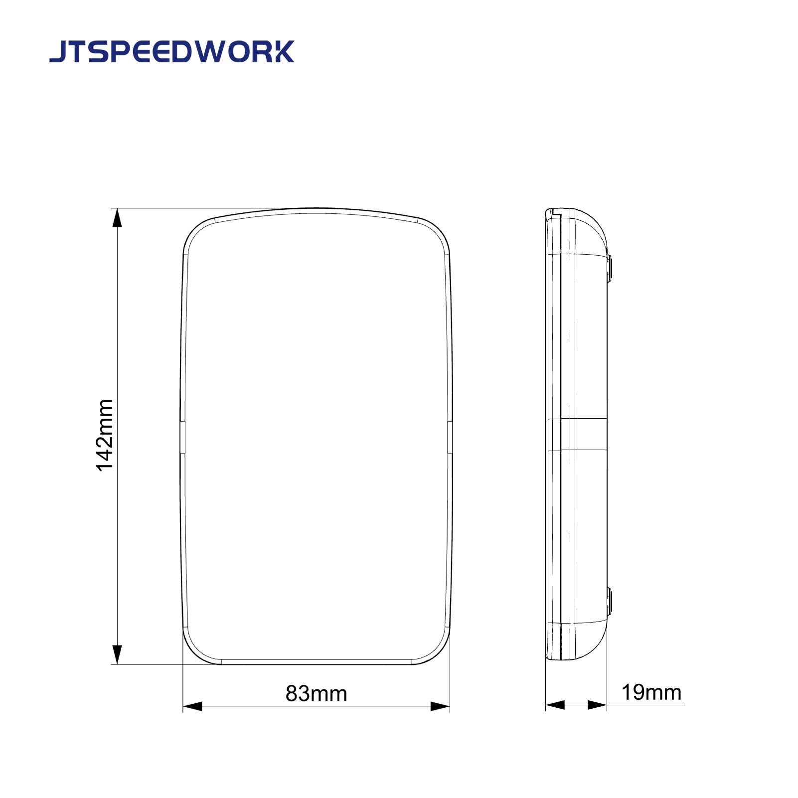 Lecteur-graveur RFID UHF USB de bureau JT-6210 (0-80 cm) ISO18000-6C