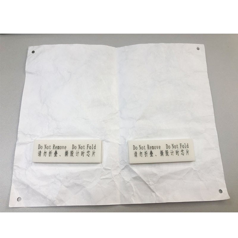 Étiquette de course de marathon étanche RFID Tyvek JT-240190 902-928 MHz