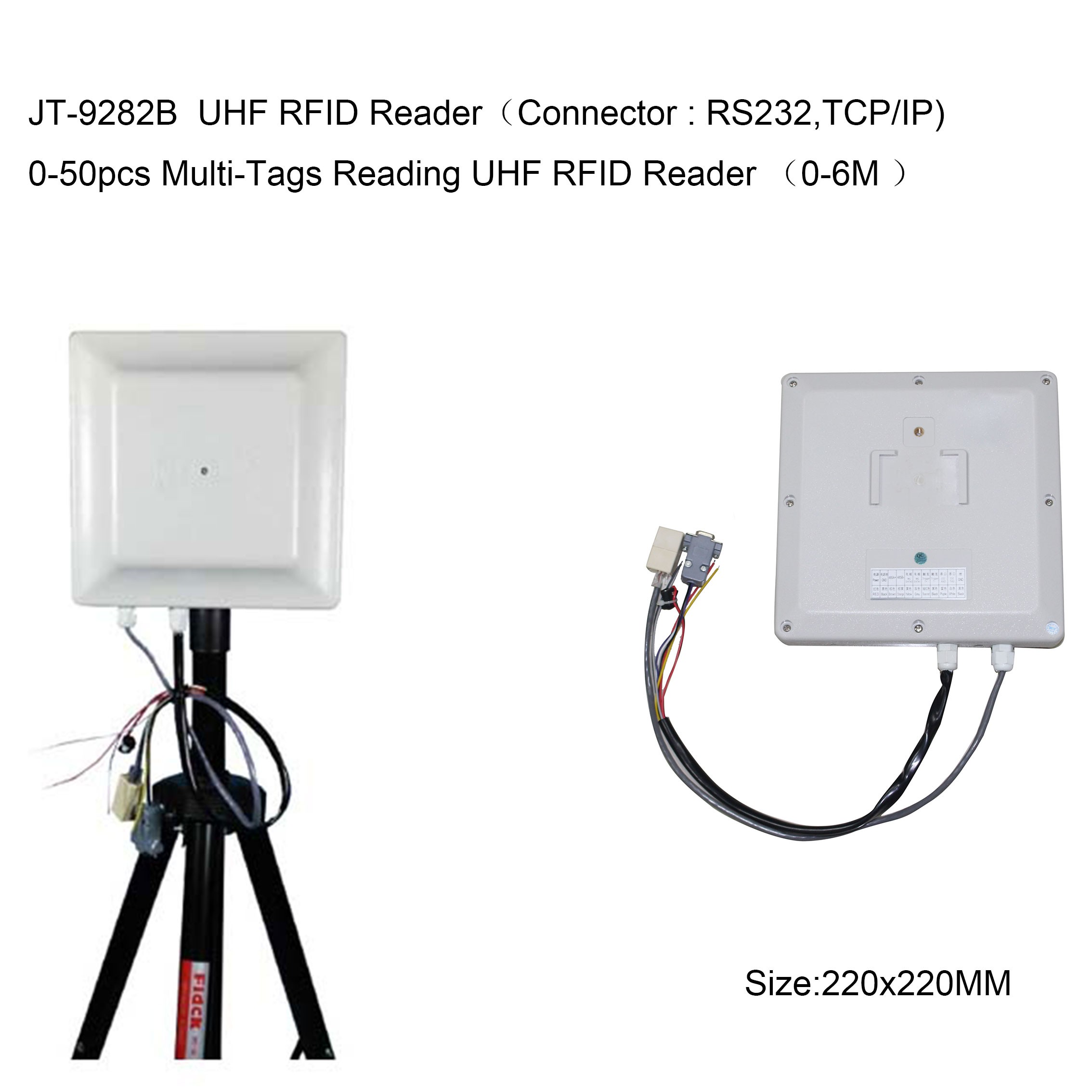 Lecteur RFID UHF tout-en-un Impinj R2000 (902-928 MHz) avec RS485 et TCP/IP