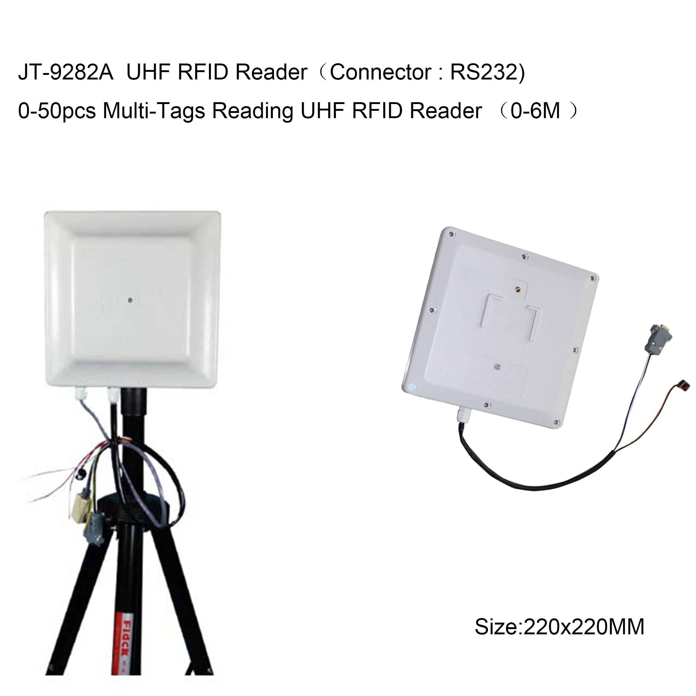 Lecteur RFID UHF tout-en-un Impinj R2000 (902-928 MHz) avec RS485 et TCP/IP