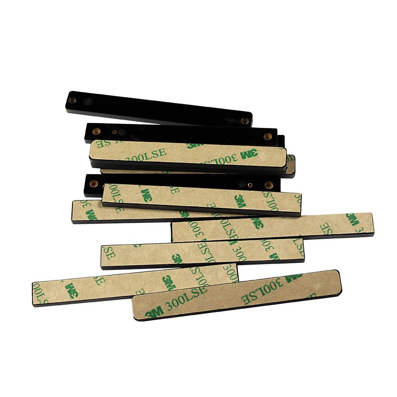 Étiquette RFID UHF 860-960 MHz sur métal JT-K9727 pour la gestion d'actifs, 97 x 27 mm