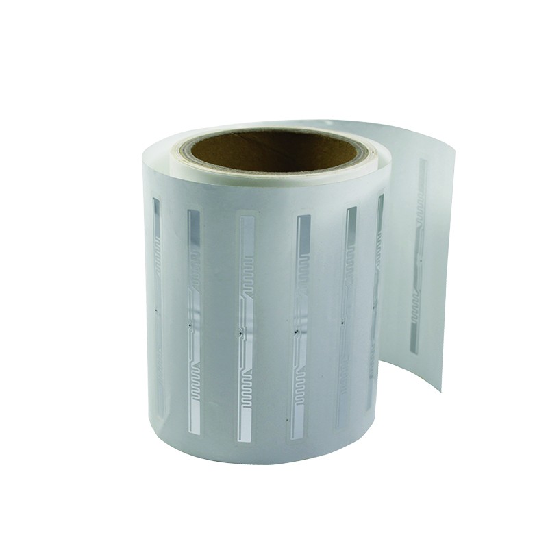 Étiquette RFID UHF pour livres de bibliothèque 860-960 MHz, 98 x 12 mm