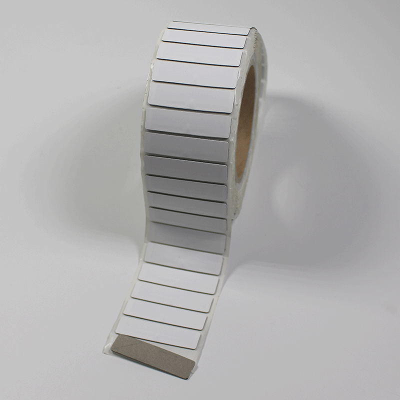 Étiquette RFID UHF anti-métal imprimable flexible ISO 18000 6C 52 x 18 mm