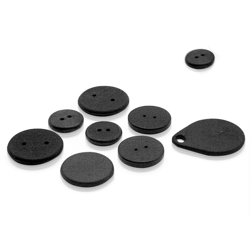 Étiquette RFID JT-3030 30 mm UHF ABS PPS pour la gestion du linge