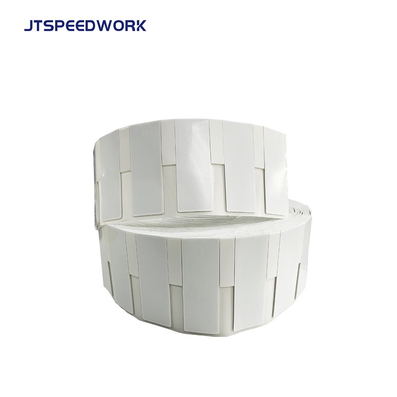 Étiquette RFID UHF flexible imprimable sur métal JT-K8025 80*25*1,26 mm 860-960 MHz Impinj Monza R6-P