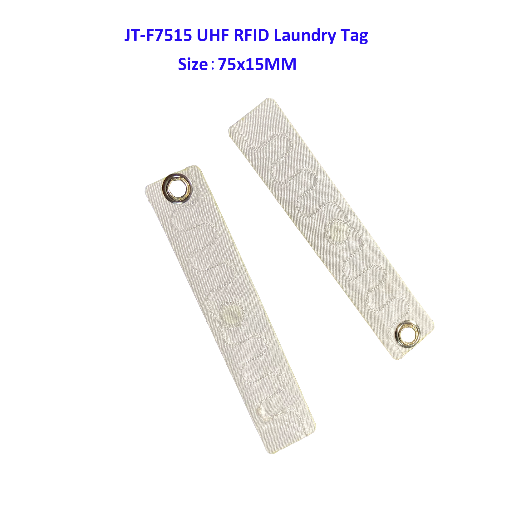 Étiquette de lavage RFID UHF textile 902-928 MHz