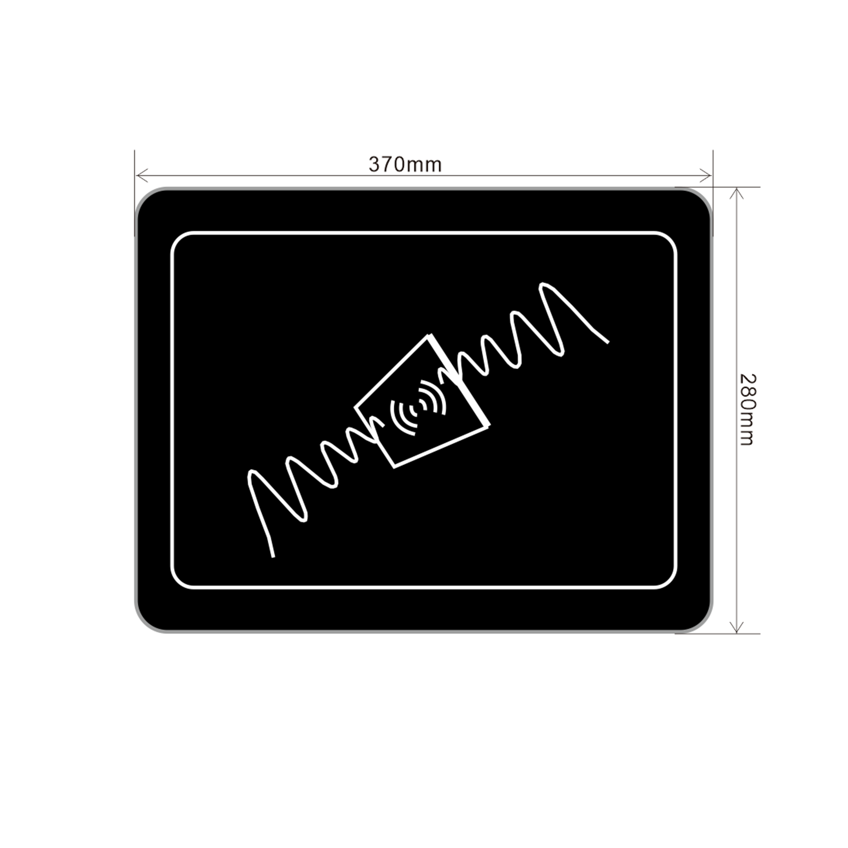 Lecteur de bureau RFID/NFC ISO15693 - Lecteur de bibliothèque