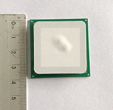 Antenne céramique RFID UHF JT-T0036 3 dBi 36 x 36 mm 865-868/902-928 MHz RHCP pour PDA