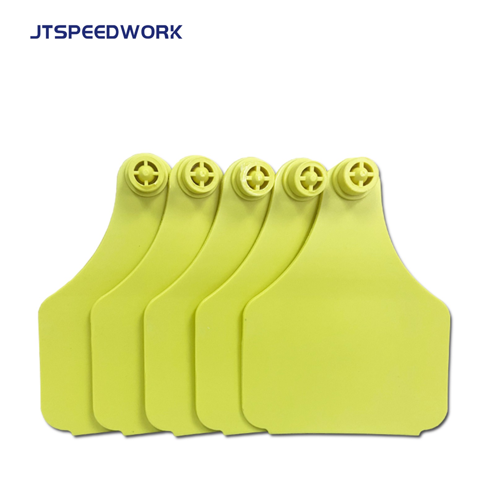 JT-E10080 100*75mm UHF RFID Boucle auriculaire pour bovins - Gestion du bétail