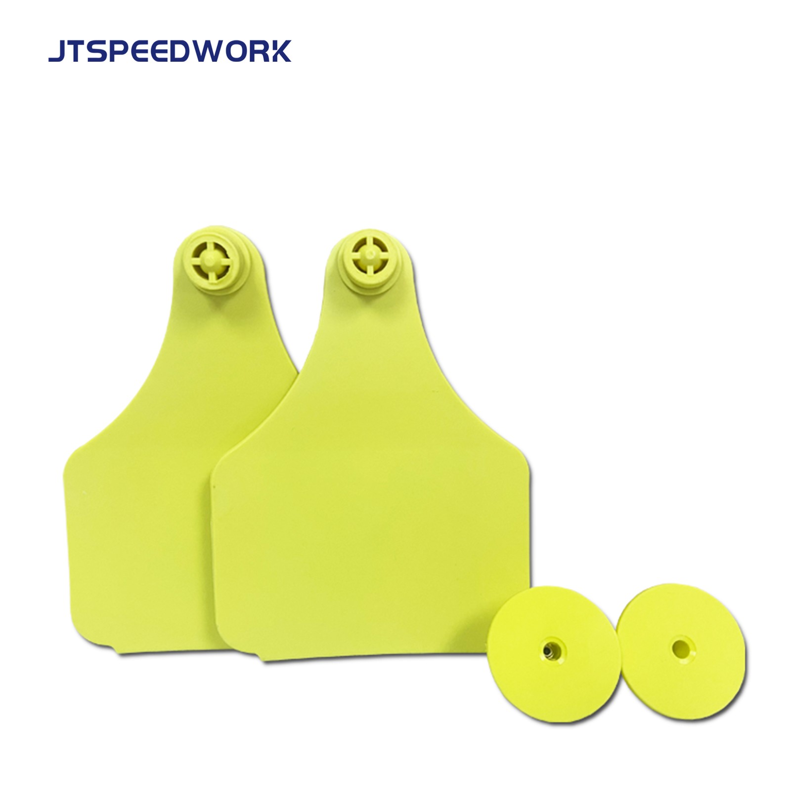 JT-E10080 100*75mm UHF RFID Boucle auriculaire pour bovins - Gestion du bétail