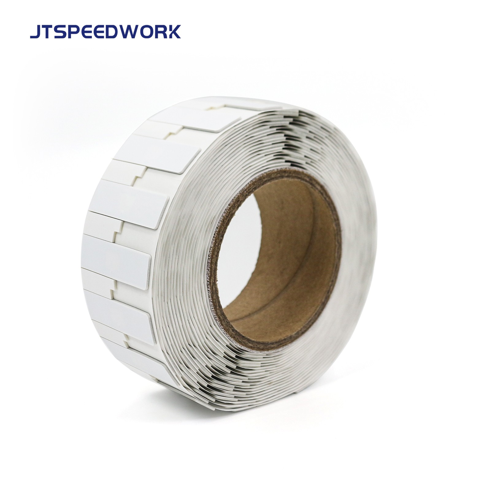 Étiquette RFID flexible UHF 860-960 MHz, imprimable sur métal, JT-K5015, 50 x 15 x 1,26 mm