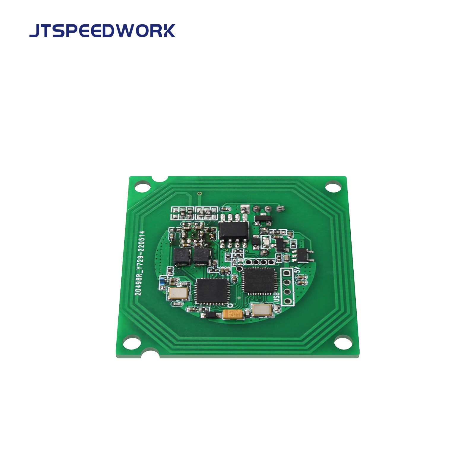 Module RFID HF miniature JT-1550 13,56 MHz, protocole ISO 14443A et ISO 15693
