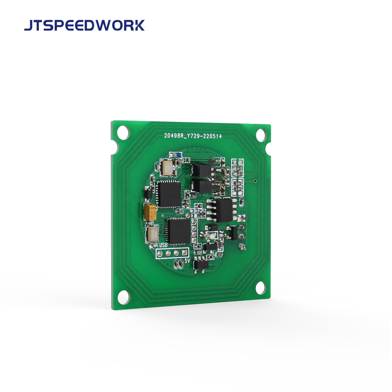 Module RFID HF miniature JT-1550 13,56 MHz, protocole ISO 14443A et ISO 15693