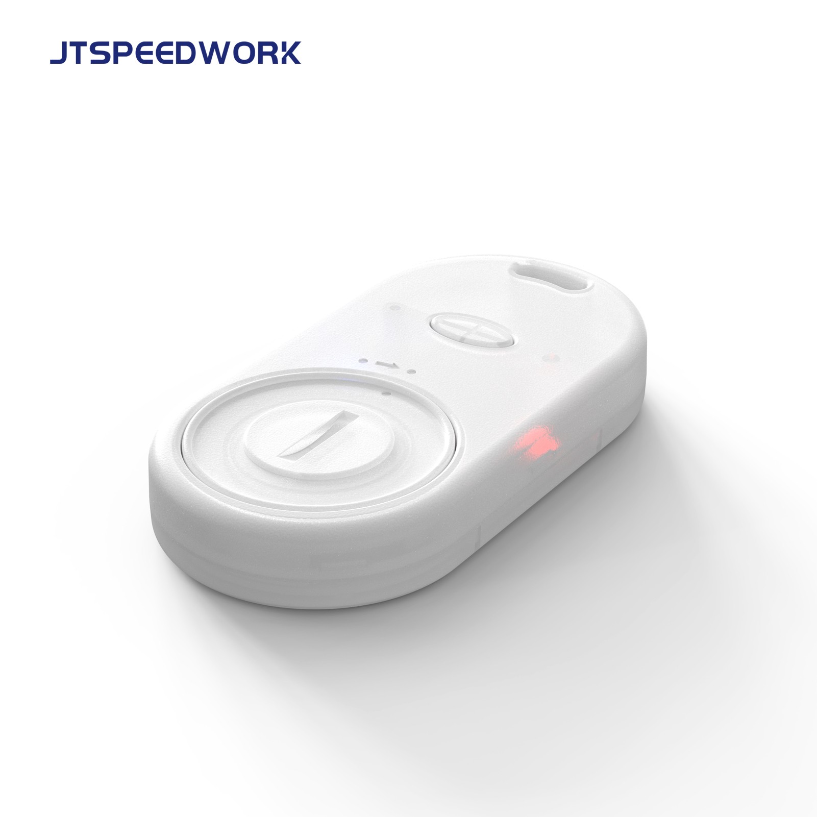 Étiquette RFID active acousto-optique JT-T2483 2,4 GHz avec signal lumineux et sonore