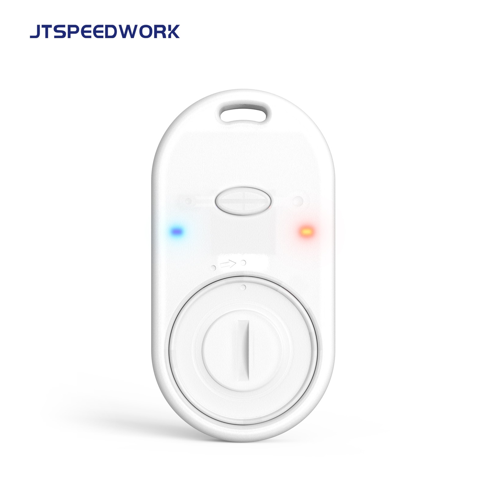 Étiquette RFID active acousto-optique JT-T2483 2,4 GHz avec signal lumineux et sonore