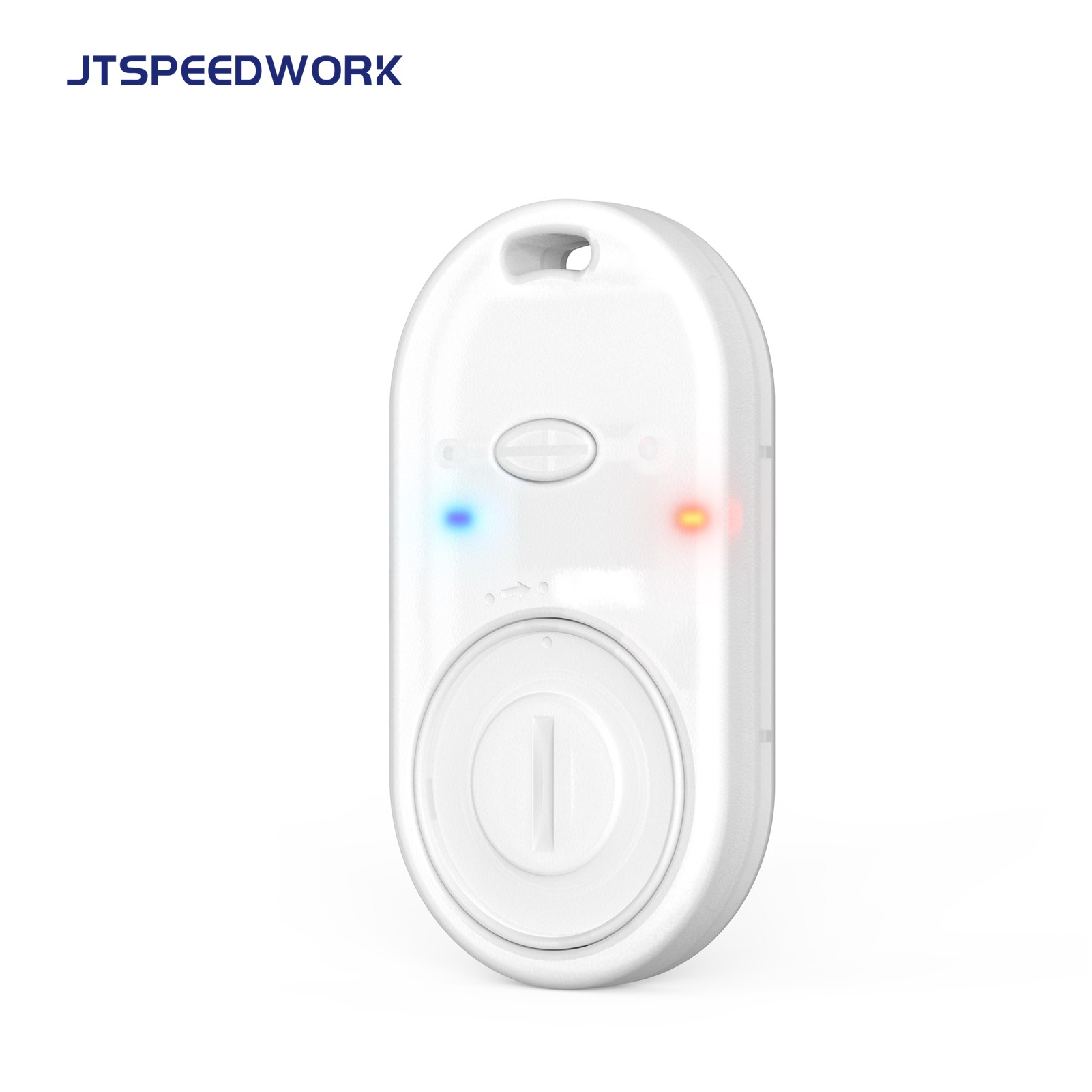 Étiquette RFID active acousto-optique JT-T2483 2,4 GHz avec signal lumineux et sonore