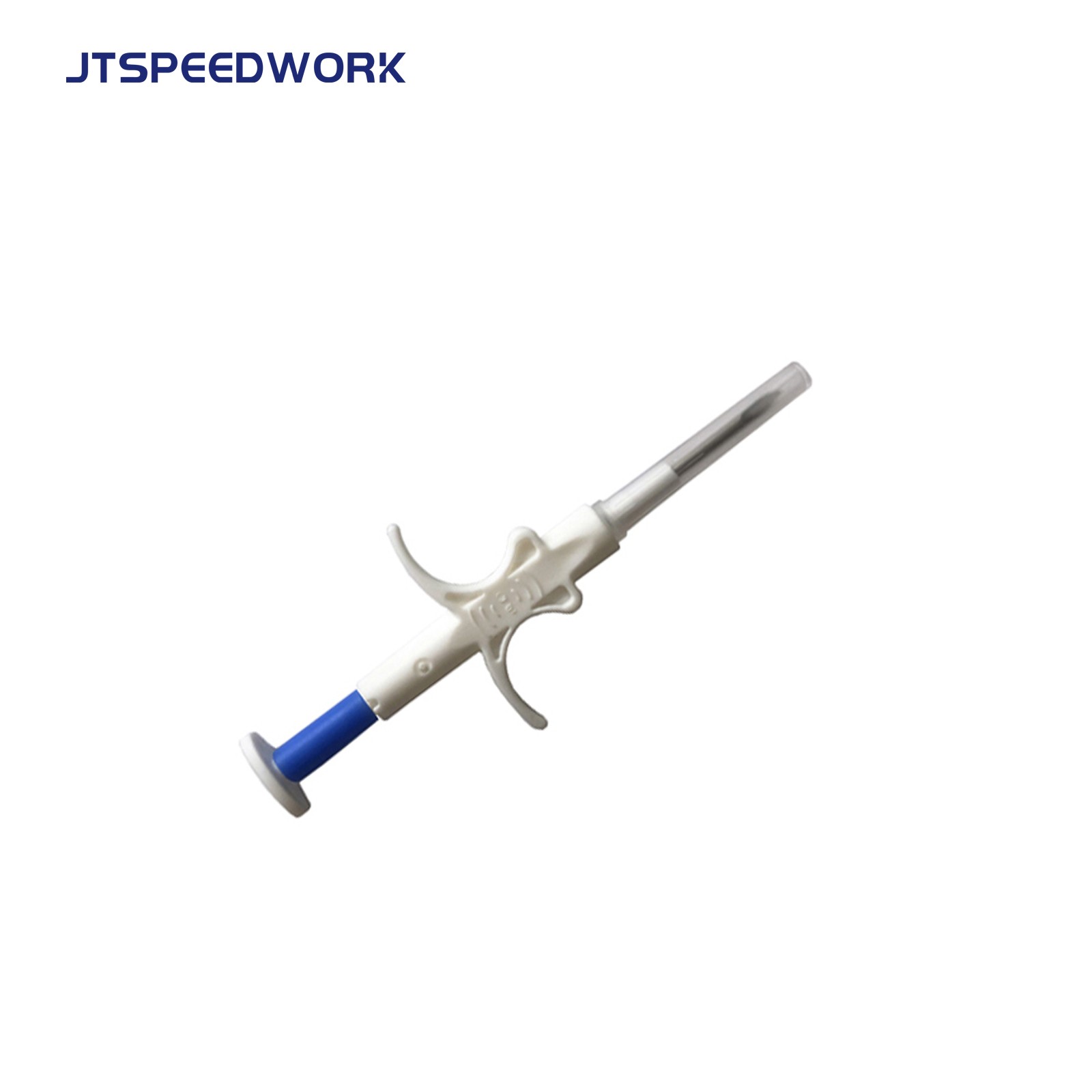 Puce RFID JT-A002 pour l'identification des animaux de compagnie, micropuce de suivi injectable 134,2 kHz, implantation avec aiguille à usage unique