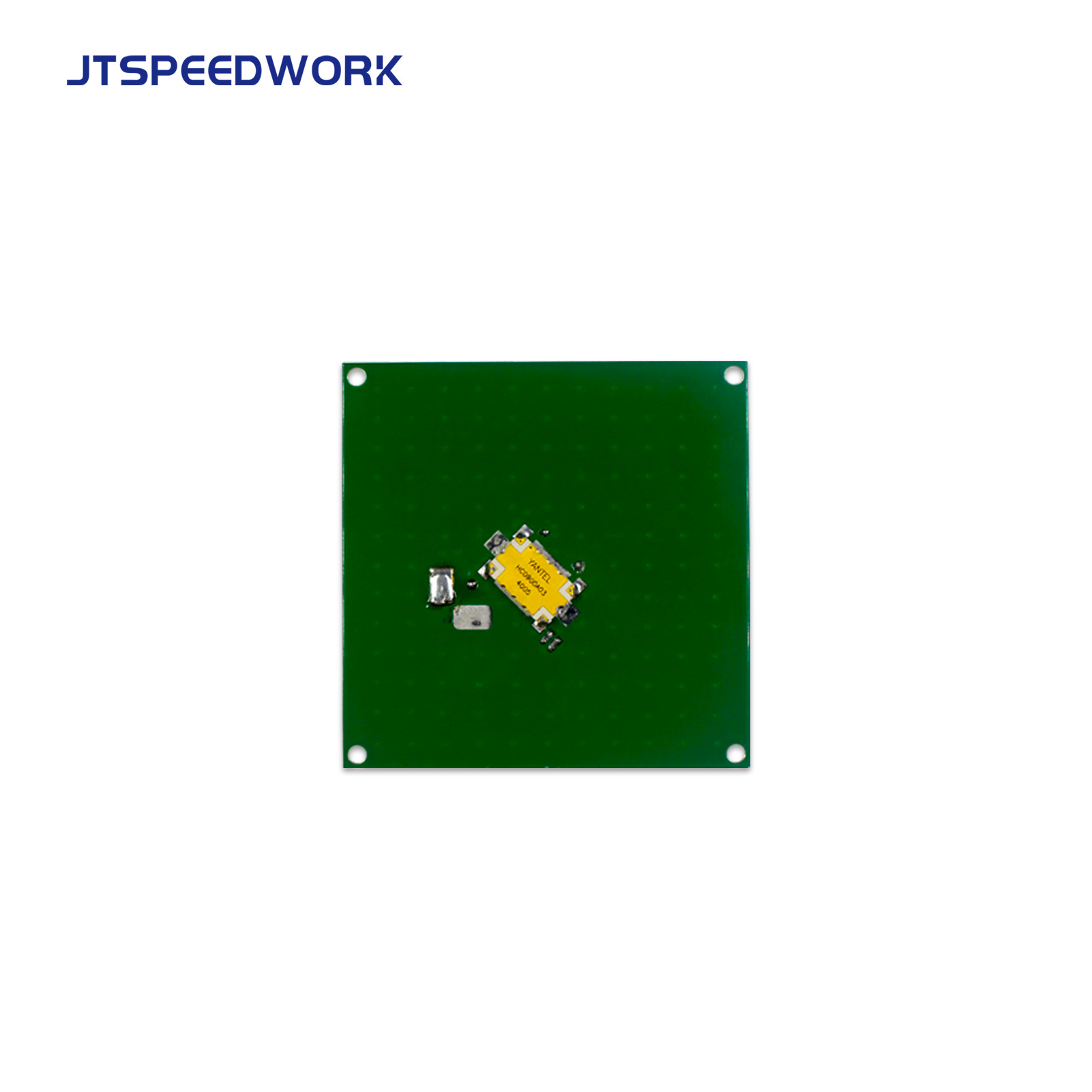 Antenne céramique RFID UHF 4 dBi JT-T0060, 860-960 MHz, polarisation circulaire RHCP, connecteur personnalisable