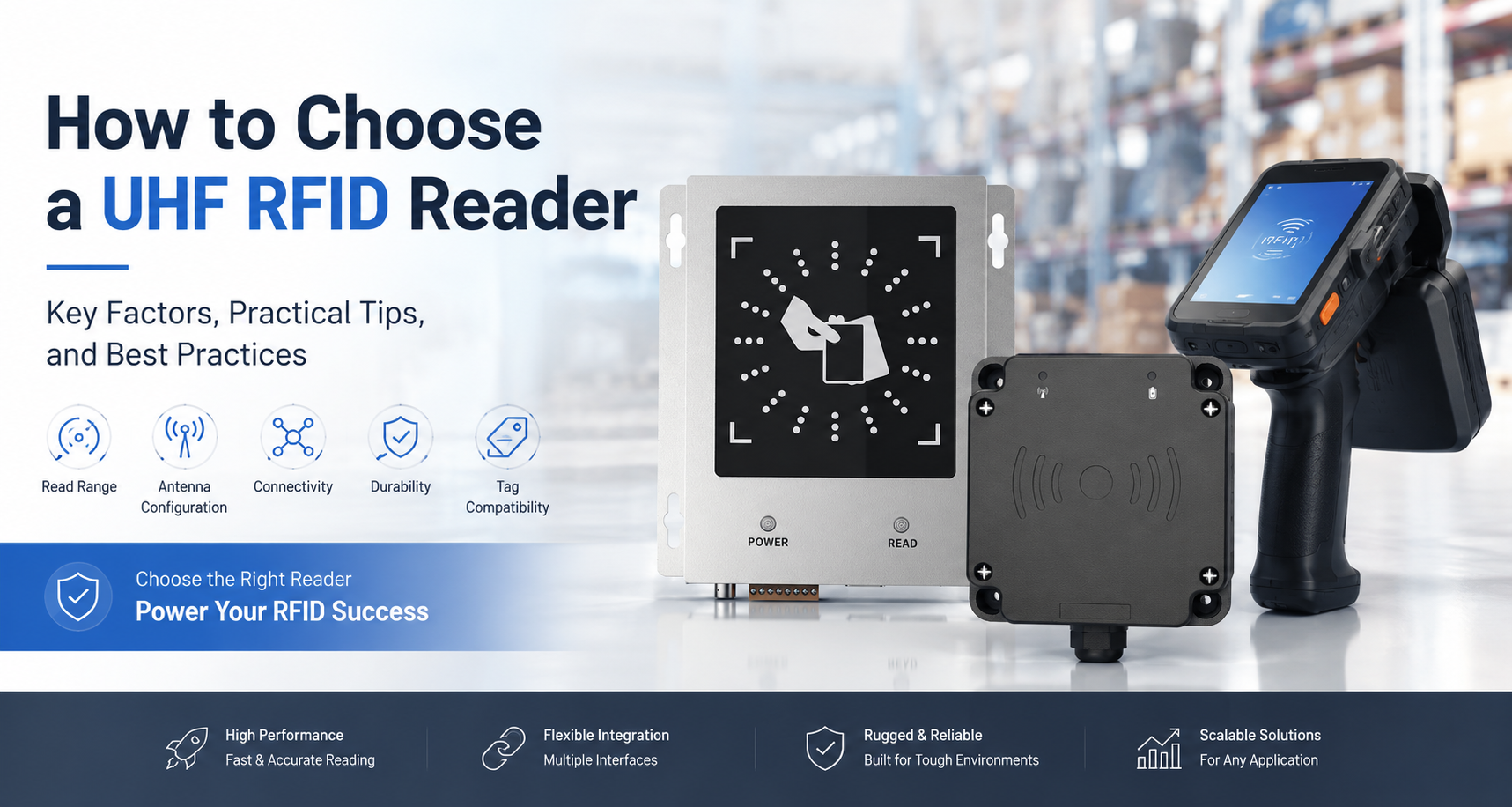 Comment choisir un lecteur RFID UHF ?