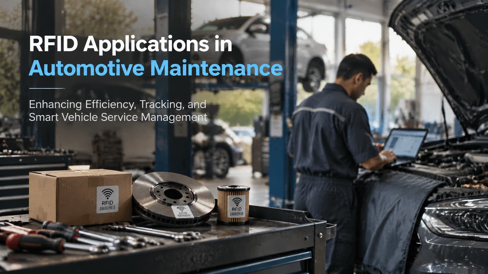 Comment la technologie RFID transforme la maintenance automobile : applications, avantages et tendances futures