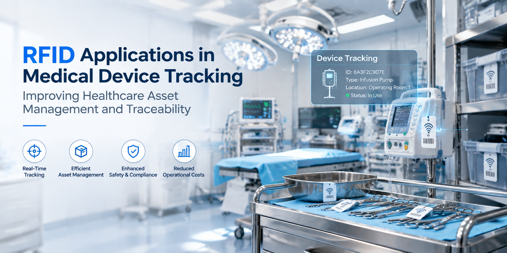 Comment la RFID est utilisée pour le suivi des dispositifs médicaux