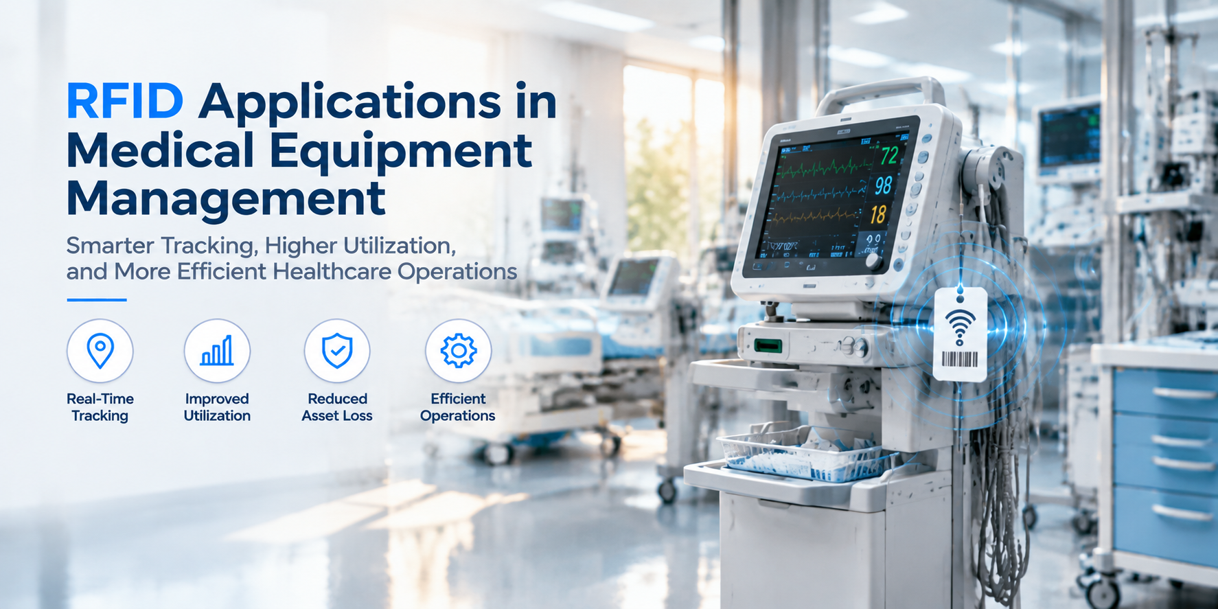 Applications RFID dans la gestion des équipements médicaux